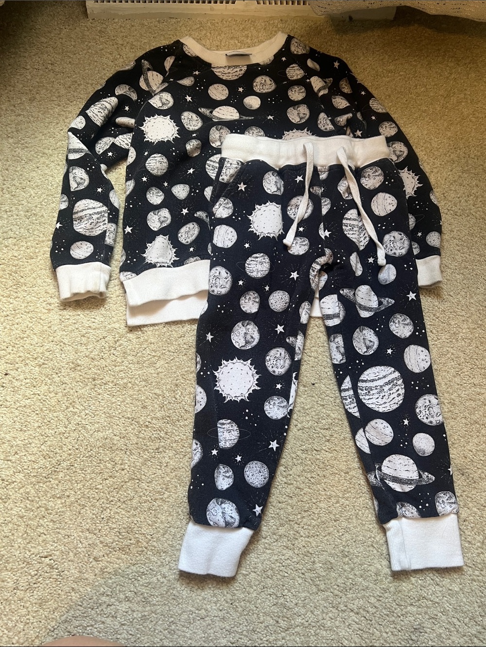 Bums & Roses Space Print Set - 3T